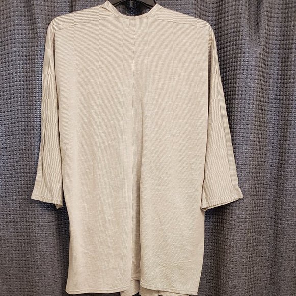 New Donni Rib Sweater Coat/Cardigan w/Pockets-OSFA - Picture 3 of 5